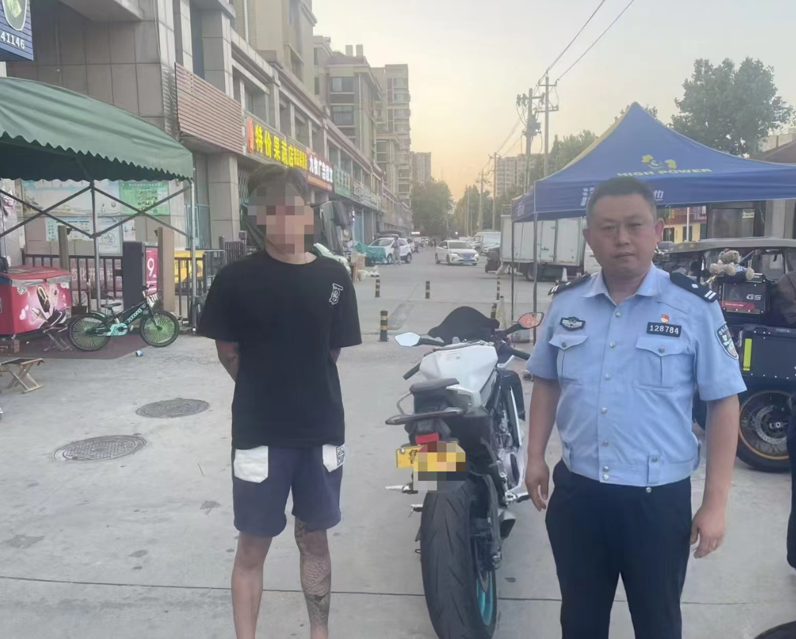 无证、闯灯被拘，潍坊公安交警请市民积极举报“飙车炸街”