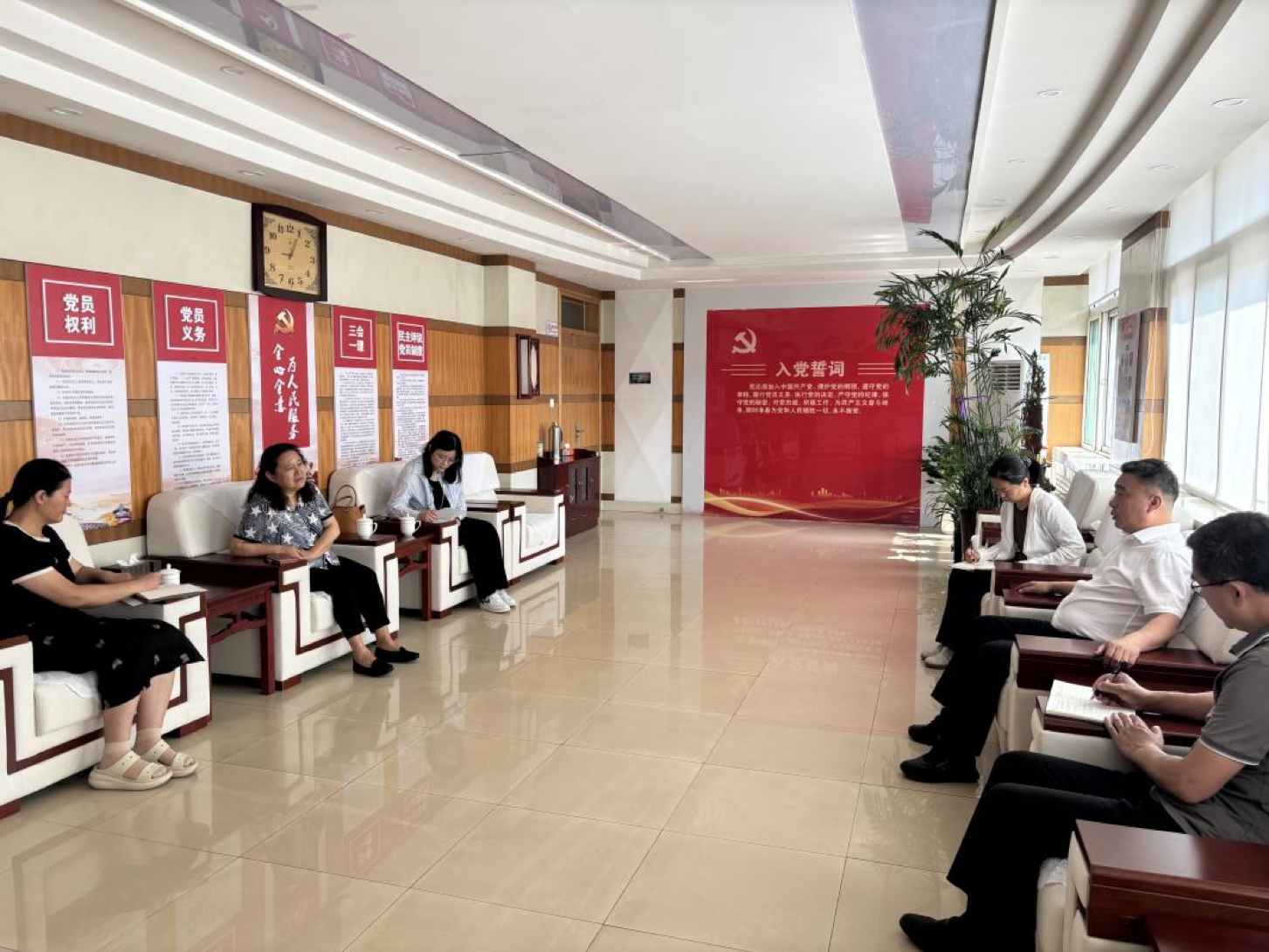 济南市市中区财政局到白马山街道开展包挂机制专题调研