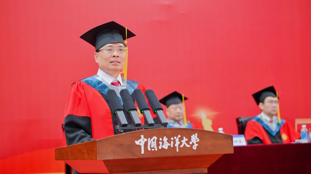 果然视频丨做一名长期主义的航行者！海尔周云杰作为海大校友发言
