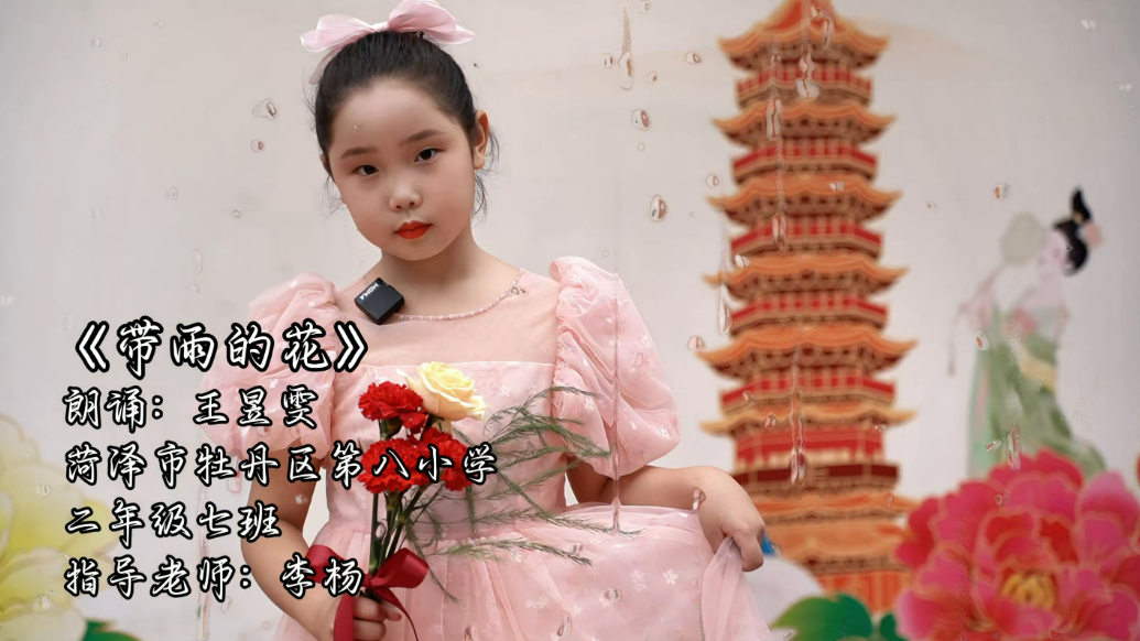 齐鲁晚报菏泽最美朗读者——王昱雯