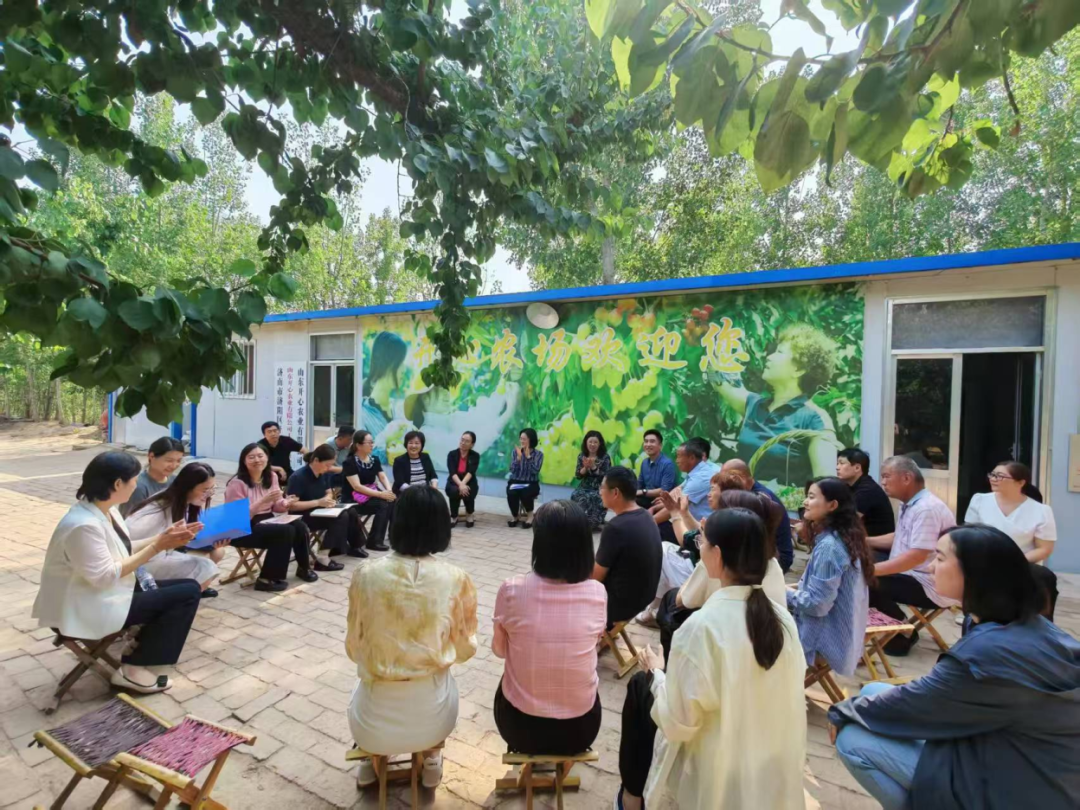 果树下话乡村振兴：济南妇联“马扎上的微党课”架起党群连心桥