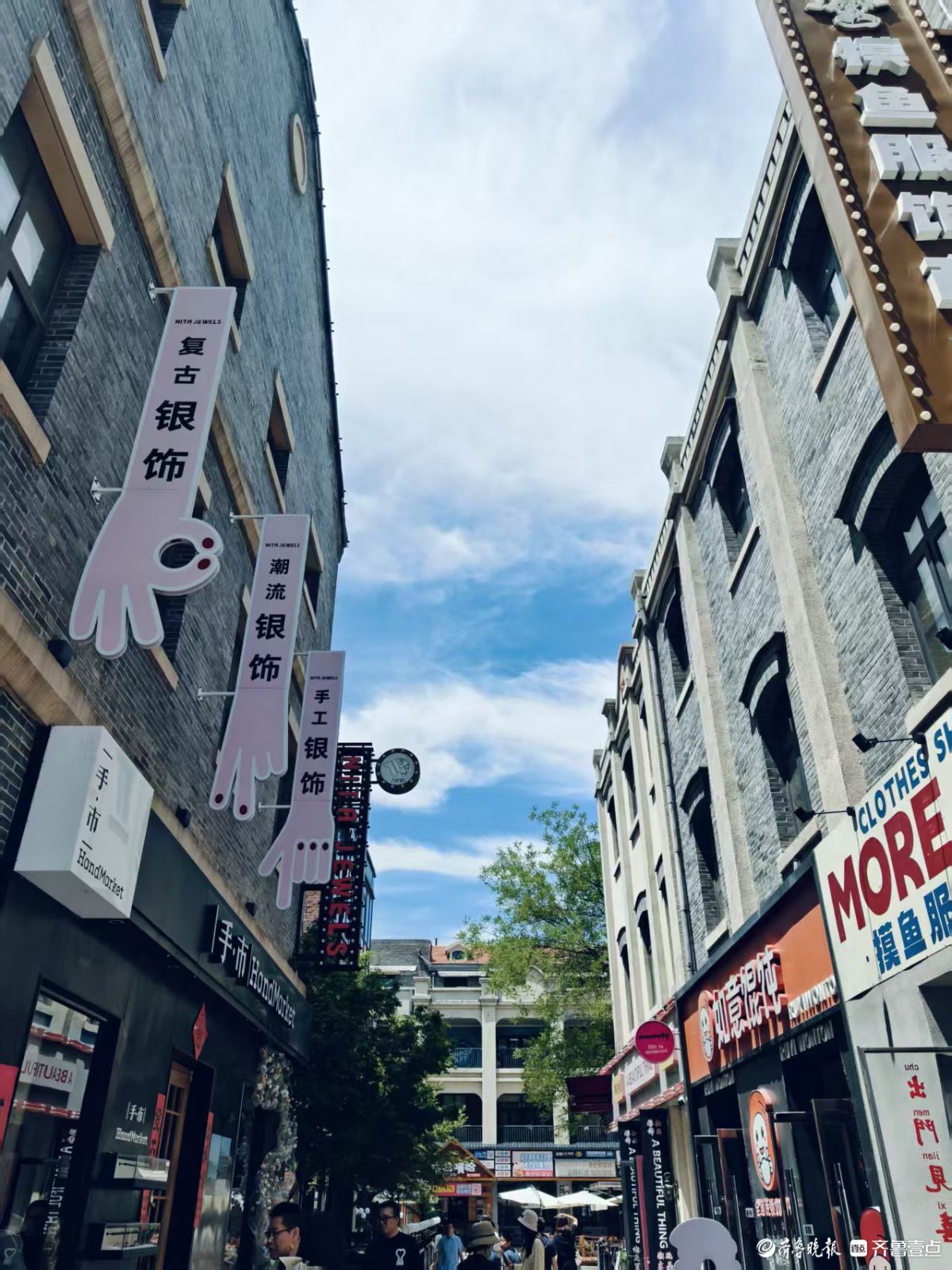 初夏的济南老商埠