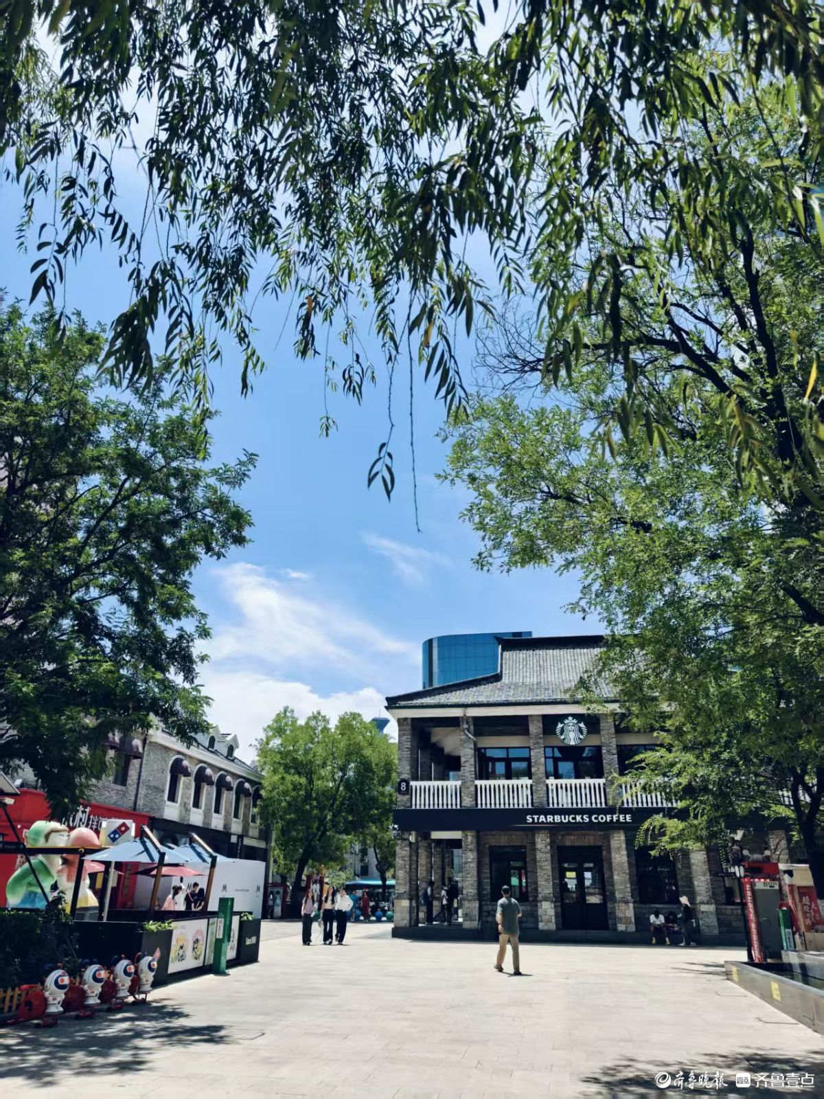 初夏的济南老商埠