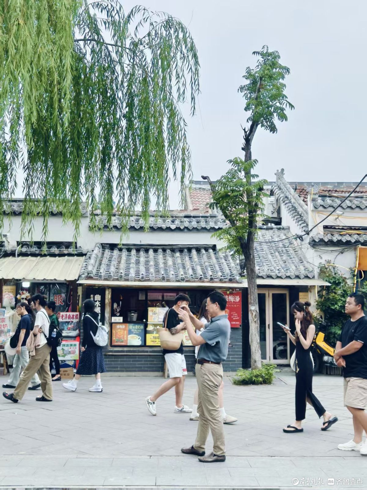 盛夏时节，来济南曲水亭街逛一逛