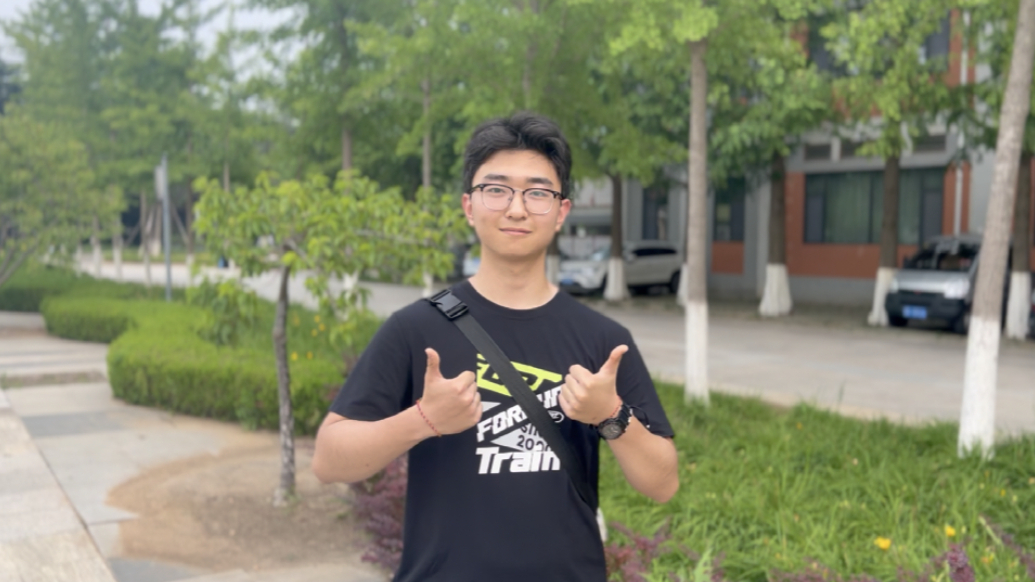 果然视频丨“保持乐观，一直往前！”胶州高考生分享成功秘诀
