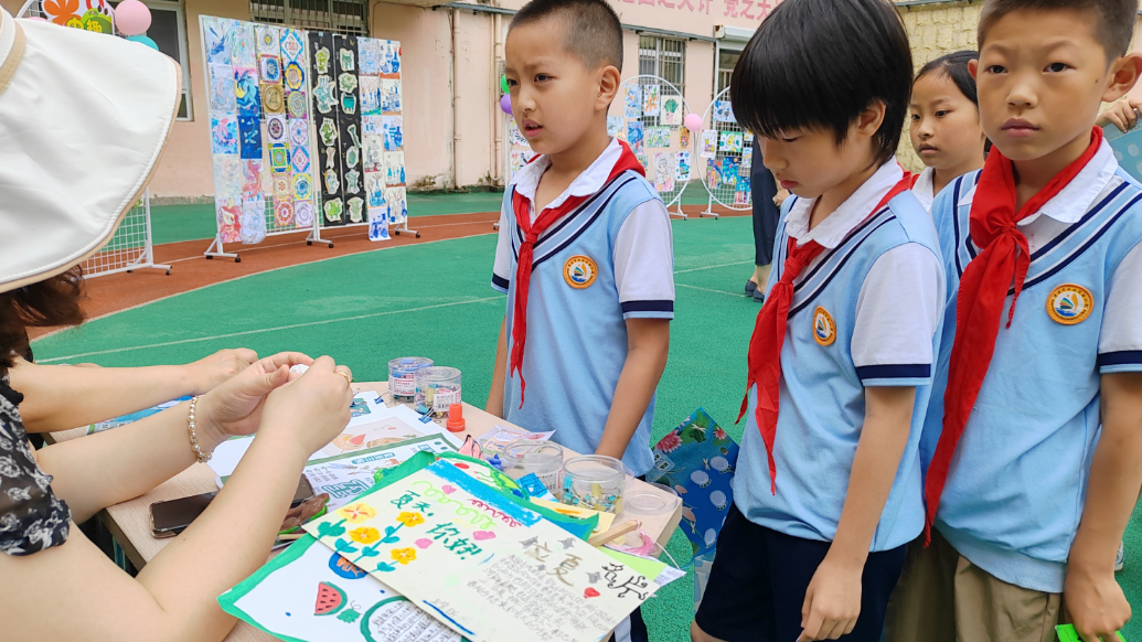 果然视频丨市北区实验小学开展“寻夏”主题乐考活动