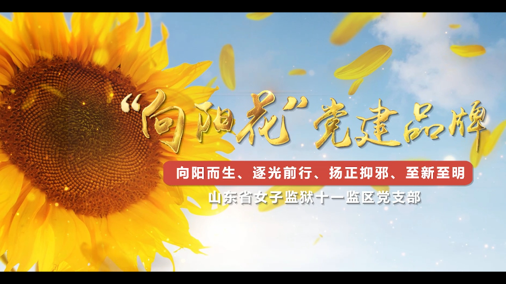 十佳支部建设品牌｜省女子监狱十一监区党支部：“向阳花”党建品牌
