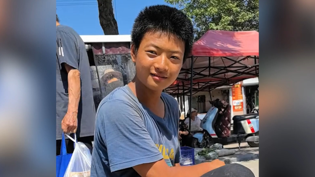 果然视频|三点起床，赶百里路：齐河14岁卖菜少年让数万人共情