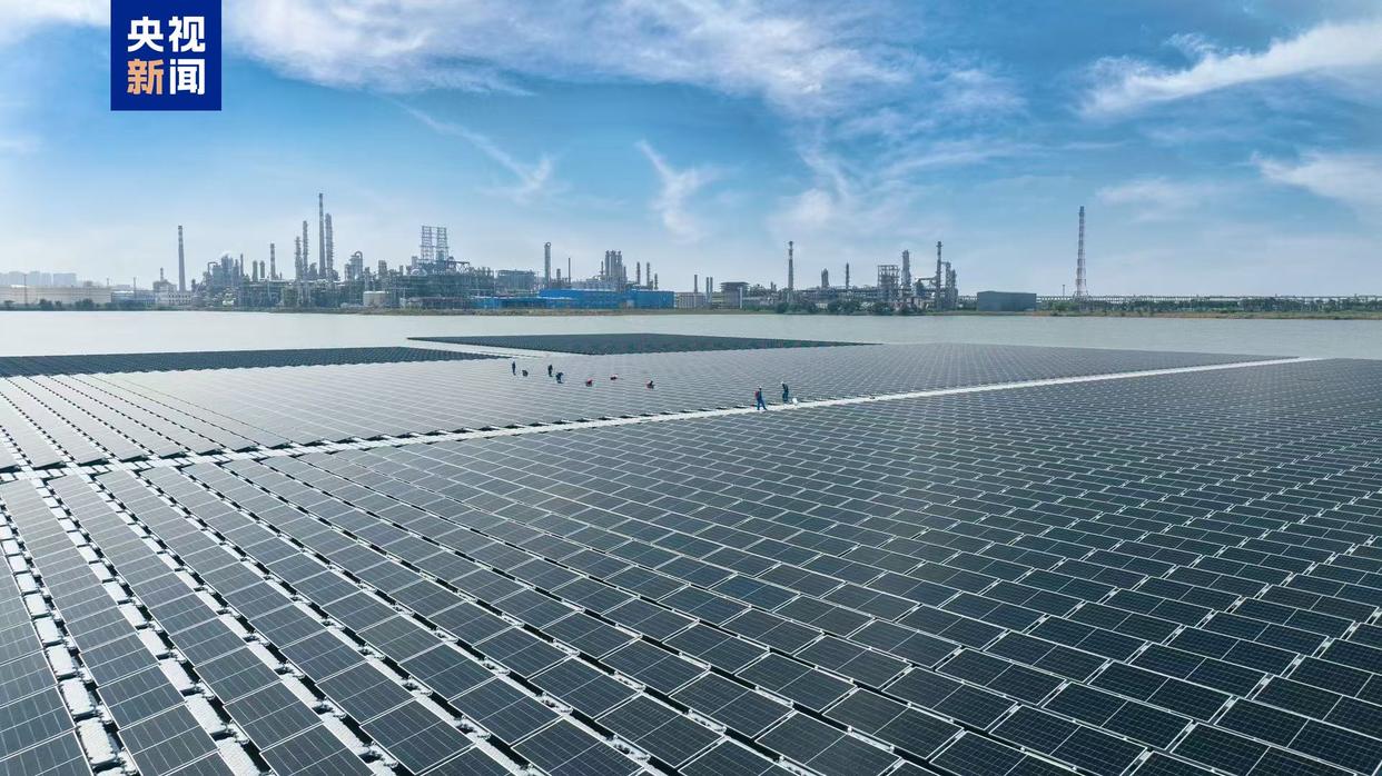 我国首个海水漂浮式光伏项目建成投用