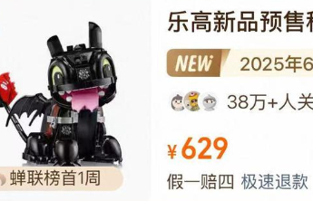 乐高新品二手价跌近200元，“塑料金砖”已成过去式？玩家：都去炒Labubu了