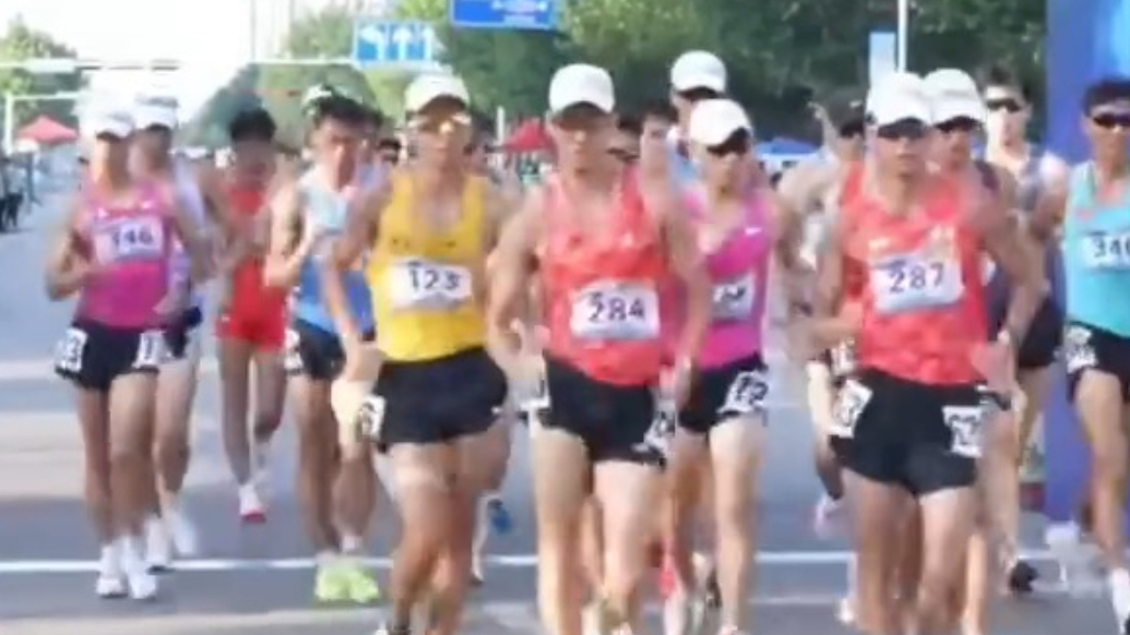 果然视频｜2025年全国竞走锦标赛在泰安鸣枪开赛