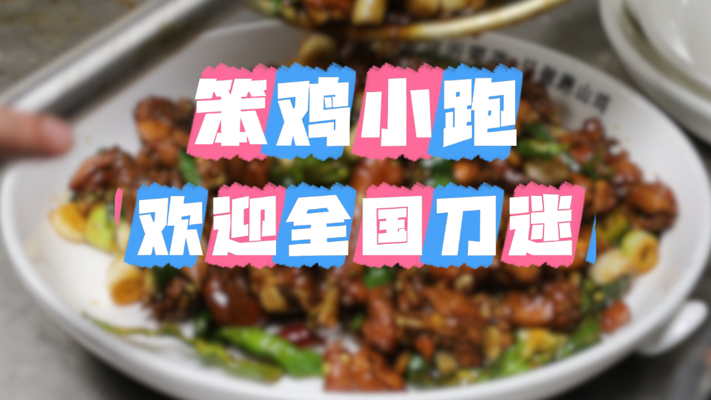 果然视频丨笨鸡小跑欢迎全国刀迷