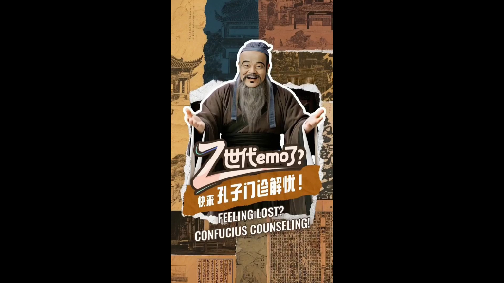 Feeling frustrating? Confucius counseling!