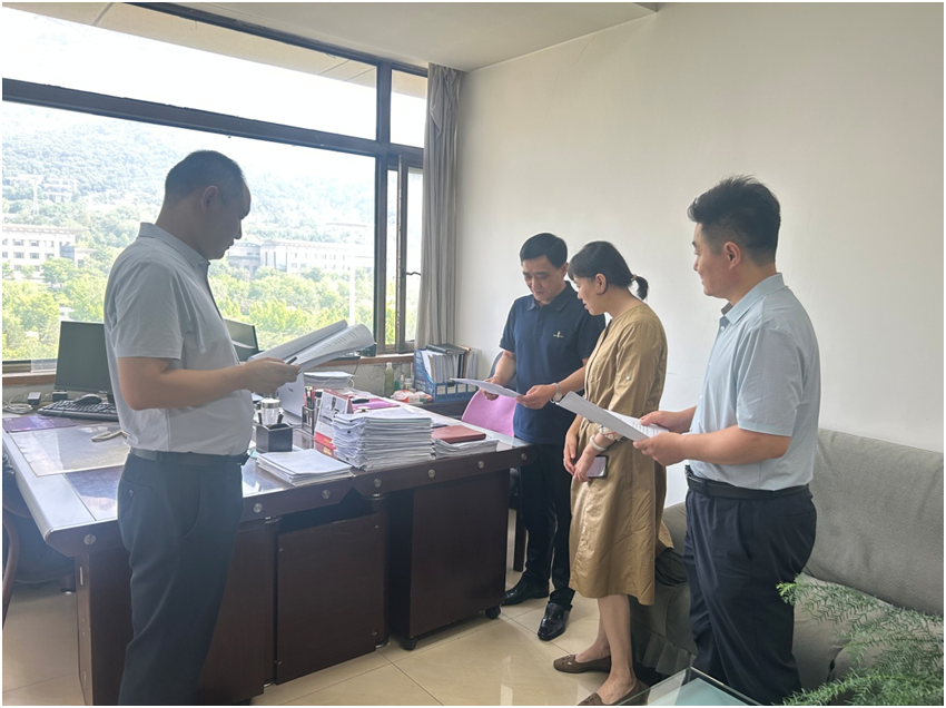 泰安市自然资源和规划局赴市商务局共商行政审批服务联动机制