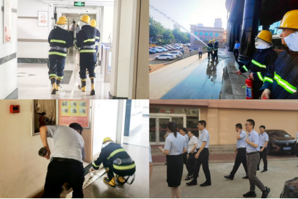 以演筑防，以练为战！东港农商银行组织开展消防应急演练