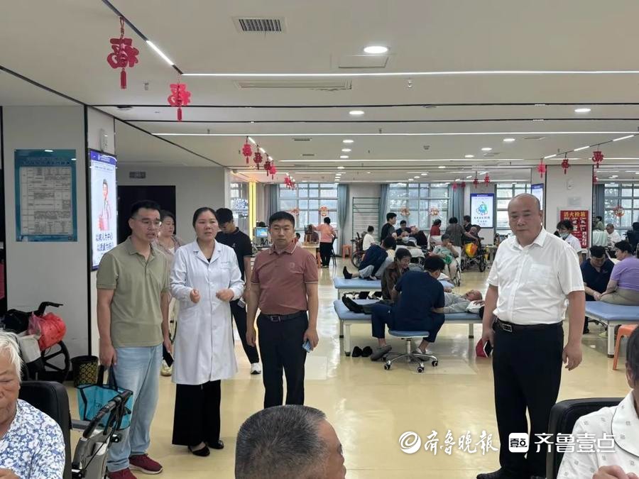 济南市历下区人民医院到滕州市康复医院参观交流