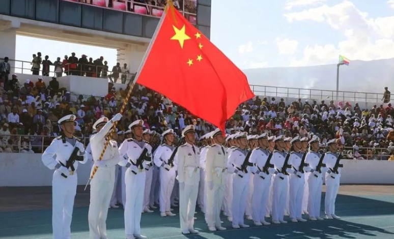 中国人民解放军首次亮相科摩罗阅兵活动