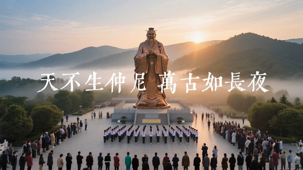 海右AI微短剧｜天不生仲尼，万古如长夜