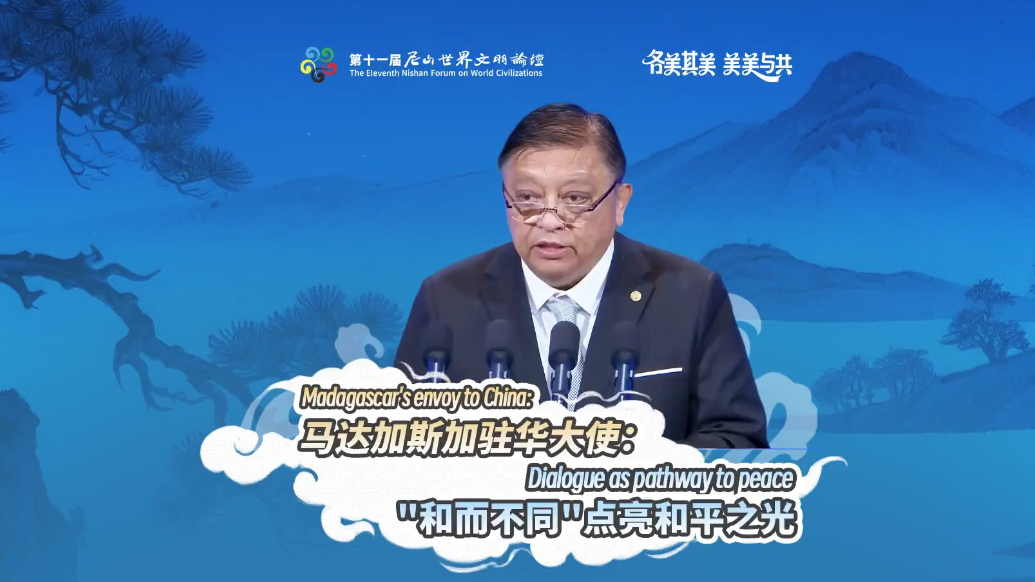 Madagascar's envoy to China: Dialogue as pathway to peace