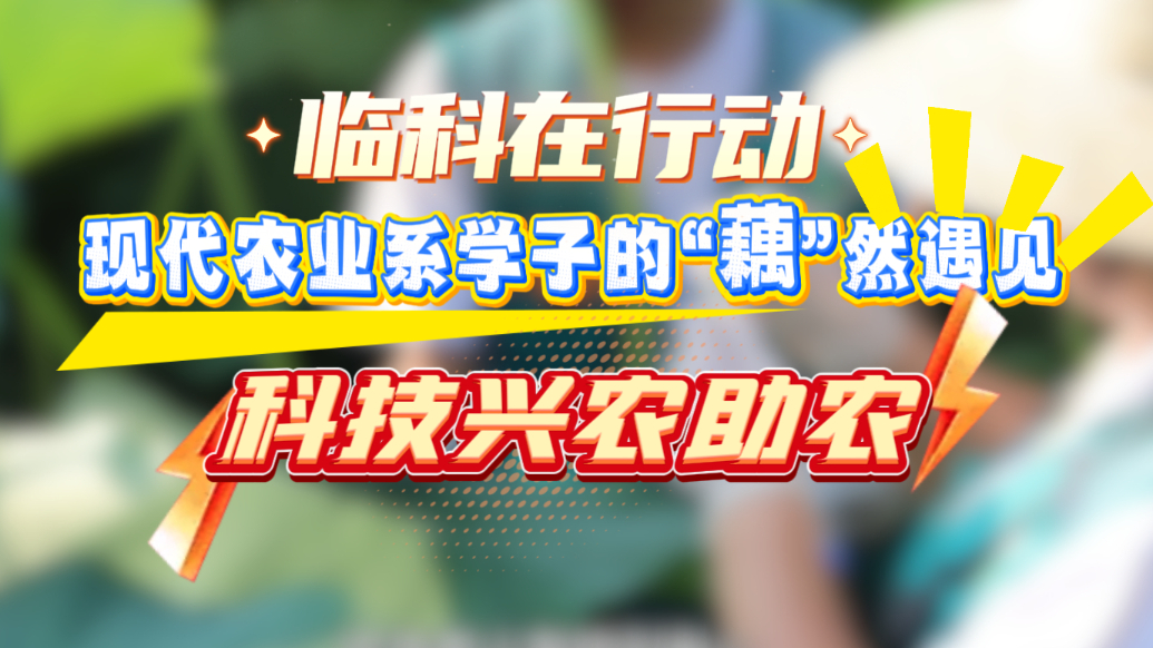 果然视频丨"藕"然遇见，必然担当！临科学子科技兴农助农