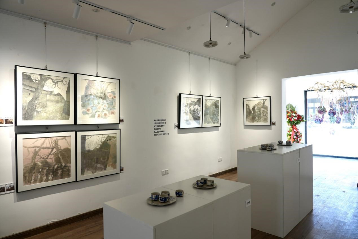 壹点图集｜50幅画作留住窑镇记忆，开启艺术家笔下的故土情书