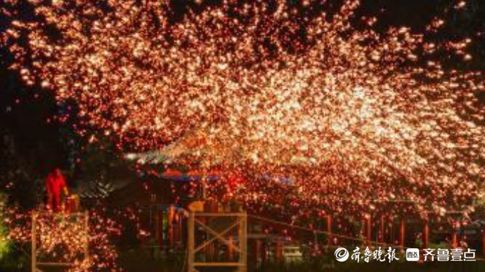 果然视频｜周六晚八点，明水古城花火音乐会启幕