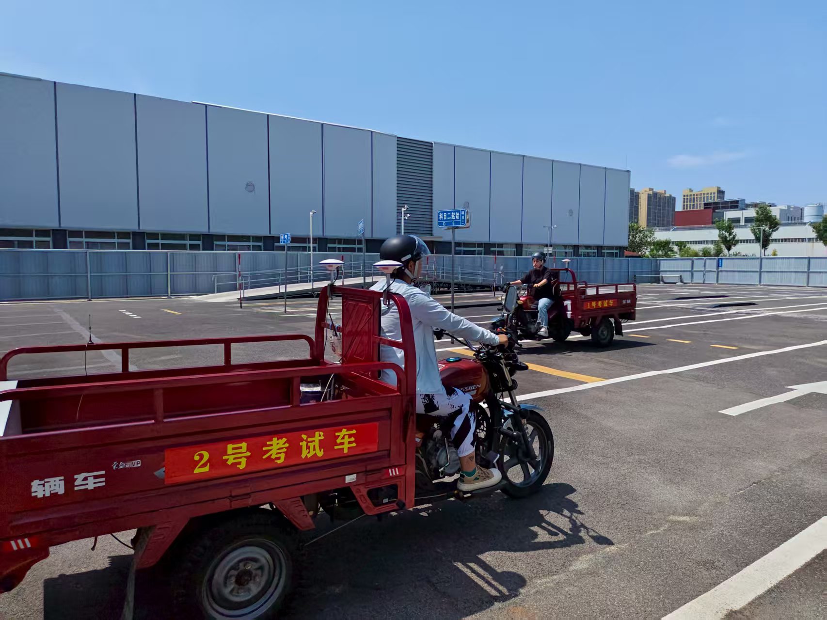 济南市高新区摩托车全科目考场焕新升级！科一到科四最快半天考完