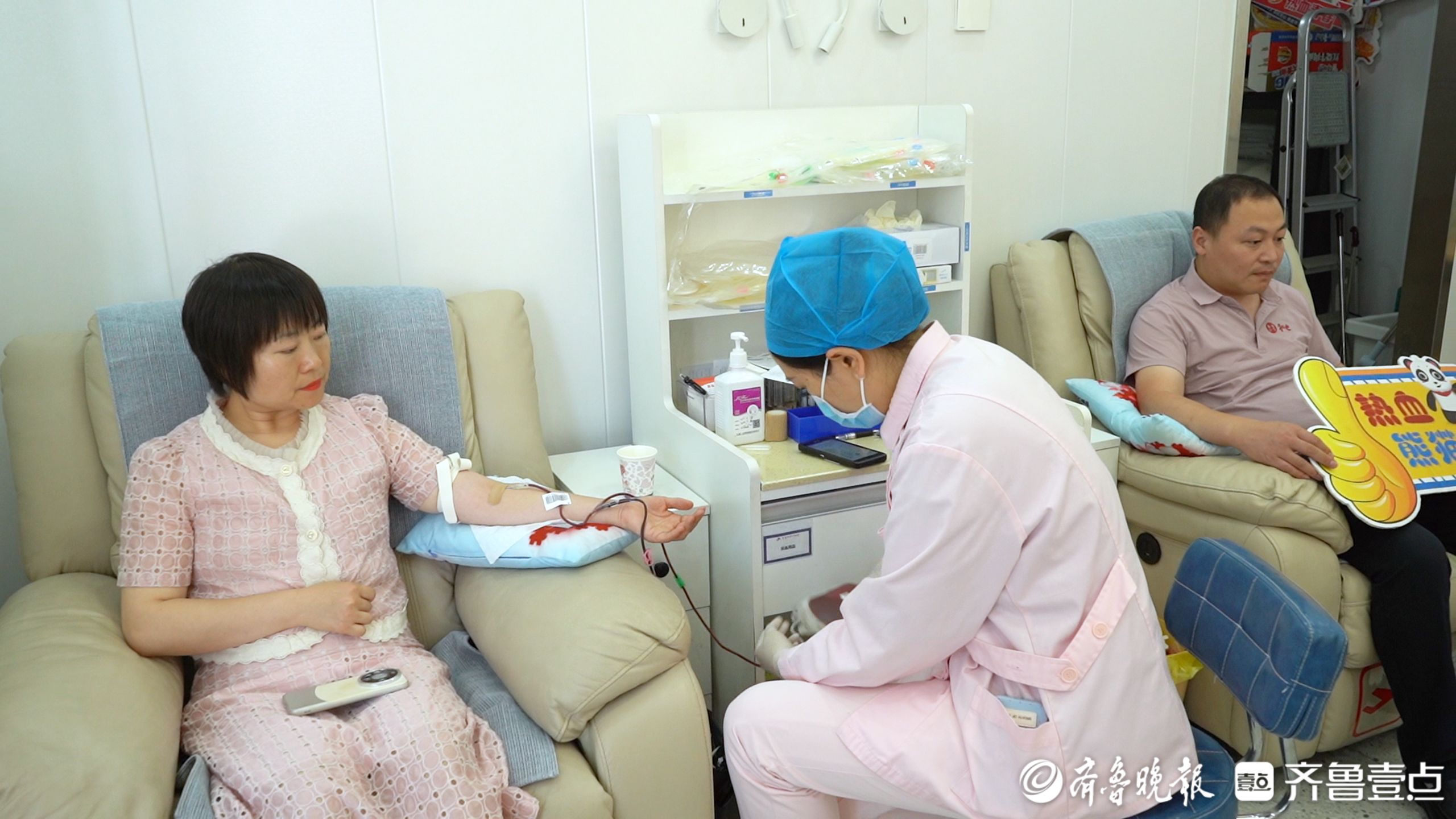 青岛故事丨百万分之一的缘分！“熊猫血”夫妻十年献血近三千毫升