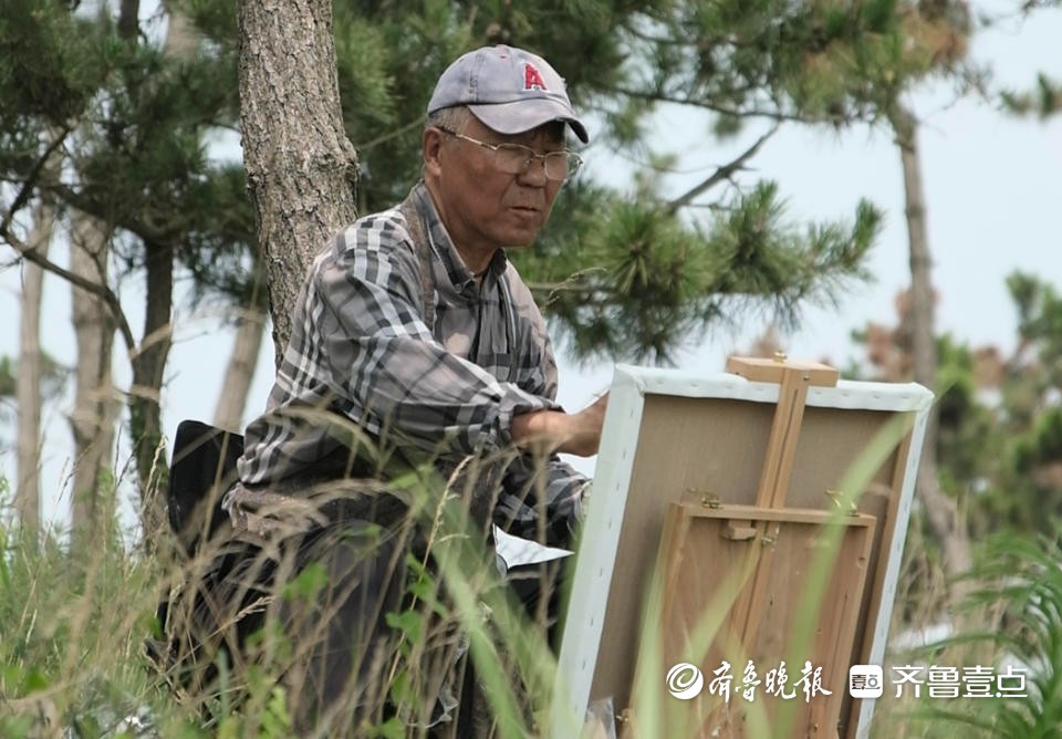 “中国油画名家笔下”系列活动走进日照，共绘阳光海岸美丽画卷
