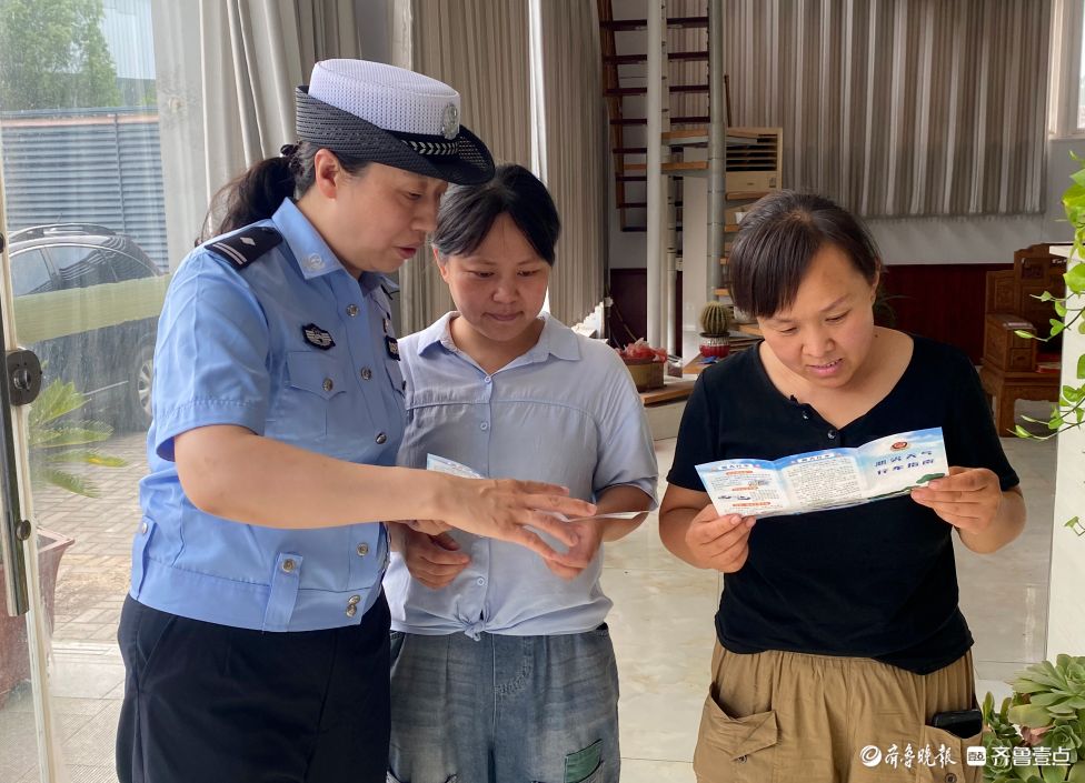 结合事故实例敲警钟，东昌府交警进企业讲交通安全