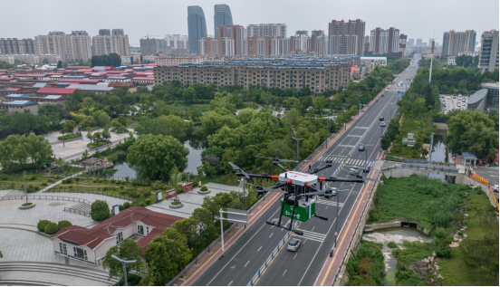 山东联通5G-A赋能无人机开启药品投送新时代
