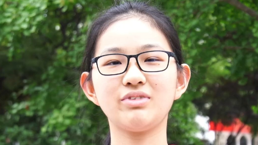果然视频丨日照一中毕业生王佳禾：不自满于已有，更反思所欠缺