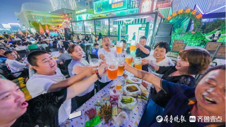 啤酒节汇聚崂山会场，开启一场融合多元魅力的夏日盛宴