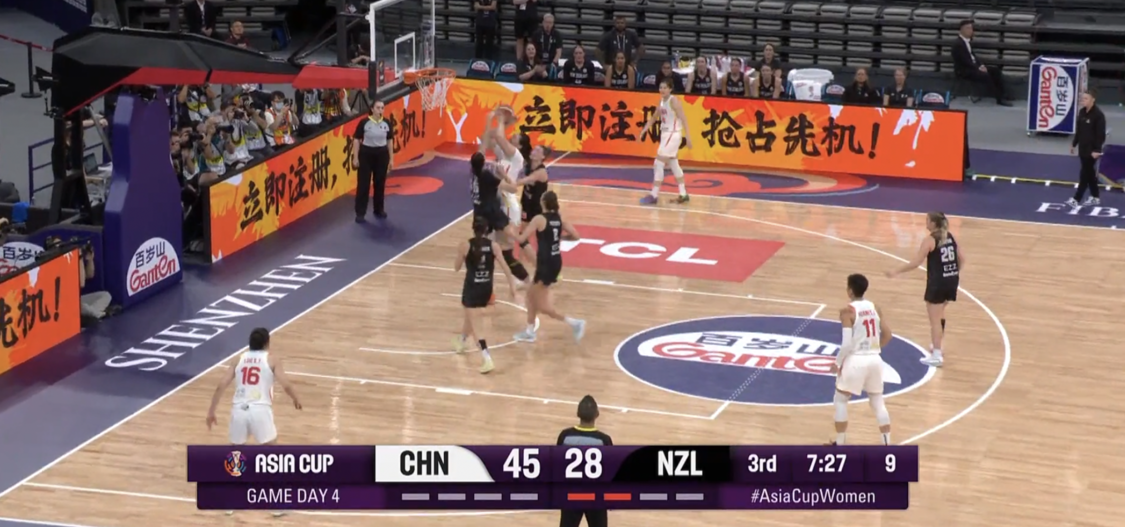 女篮亚洲杯|直通半决赛！85：51胜新西兰，中国队小组赛全胜