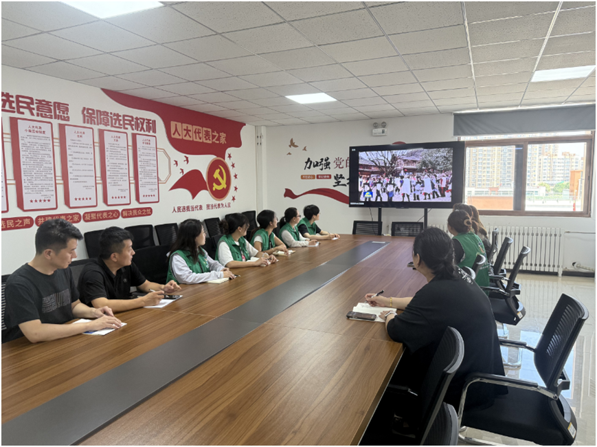 将山佳苑管理区积极开展网格建设管理学习及责任强化训练