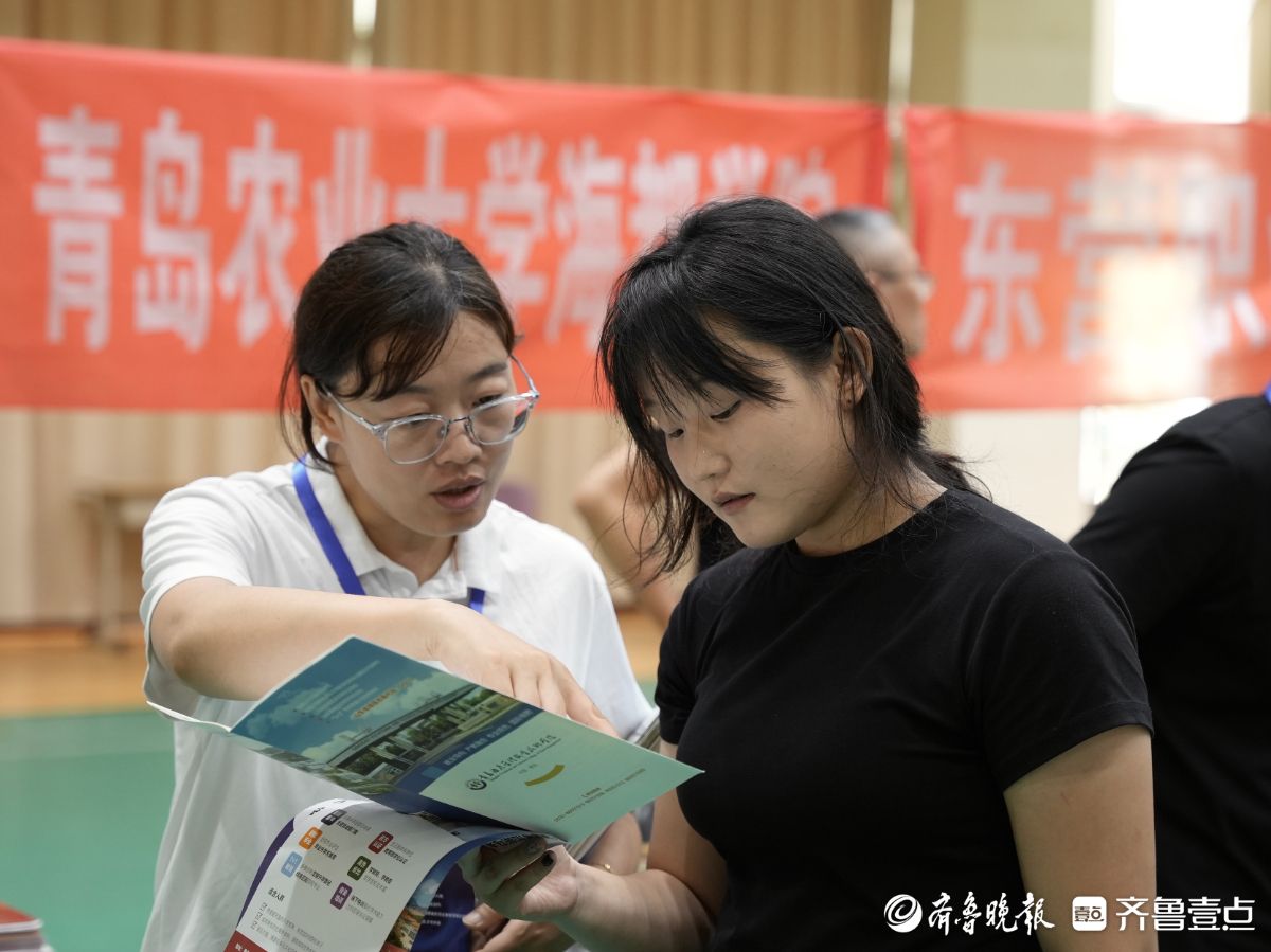 壹点图集丨问招继续！山东高招会青岛高职专科场第二场如期开展