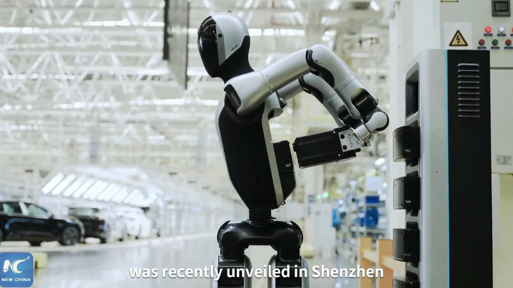 A world first-24/7 humanoid robot capable of autonomously switching batteries