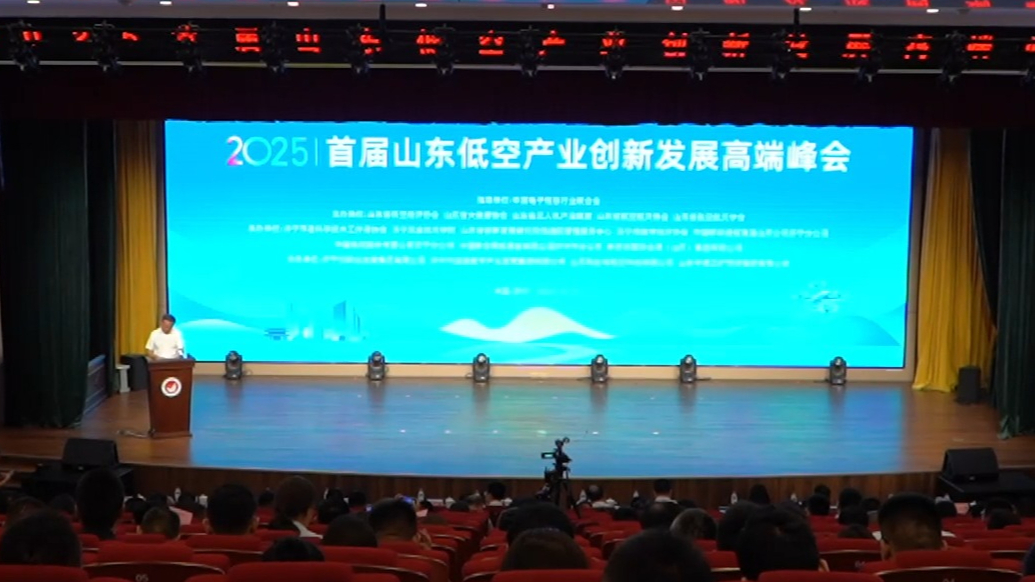 果然视频|2025首届山东省低空产业创新发展高端峰会顺利召开