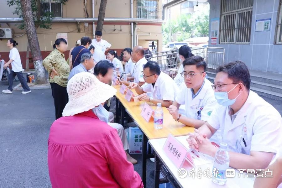 结对共建惠民生 义诊服务送健康