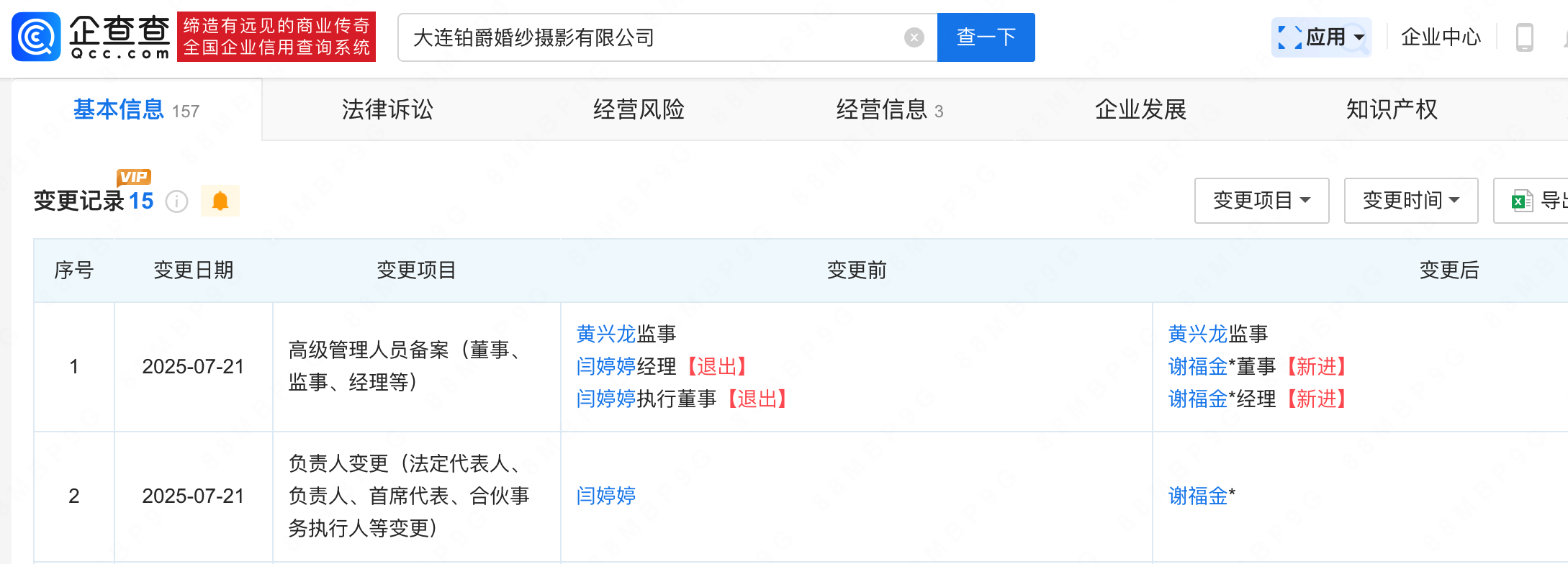 铂爵旅拍名下大连公司高管变更，发声明称：为减负前行，缩减旅拍业务