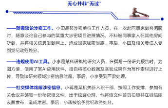 违规使用AI致泄密、社交媒体炫耀涉密信息！国家安全部通报3起泄密案例