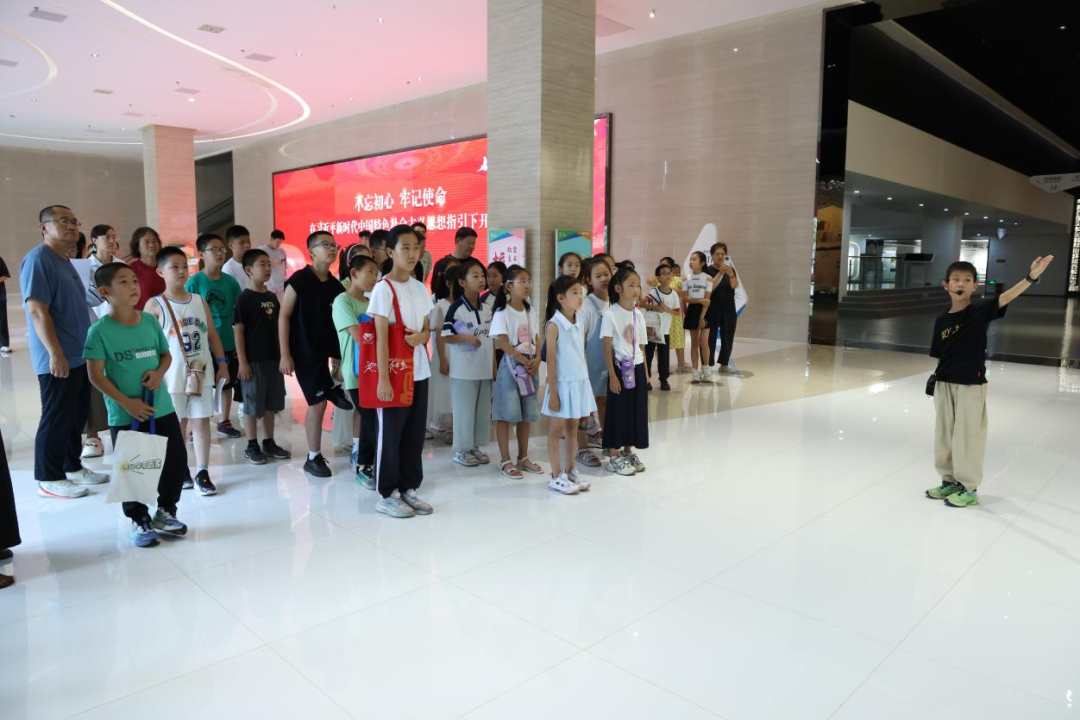 滨州城市规划展示馆第六届“我为家乡做代言”小小讲解员活动开班