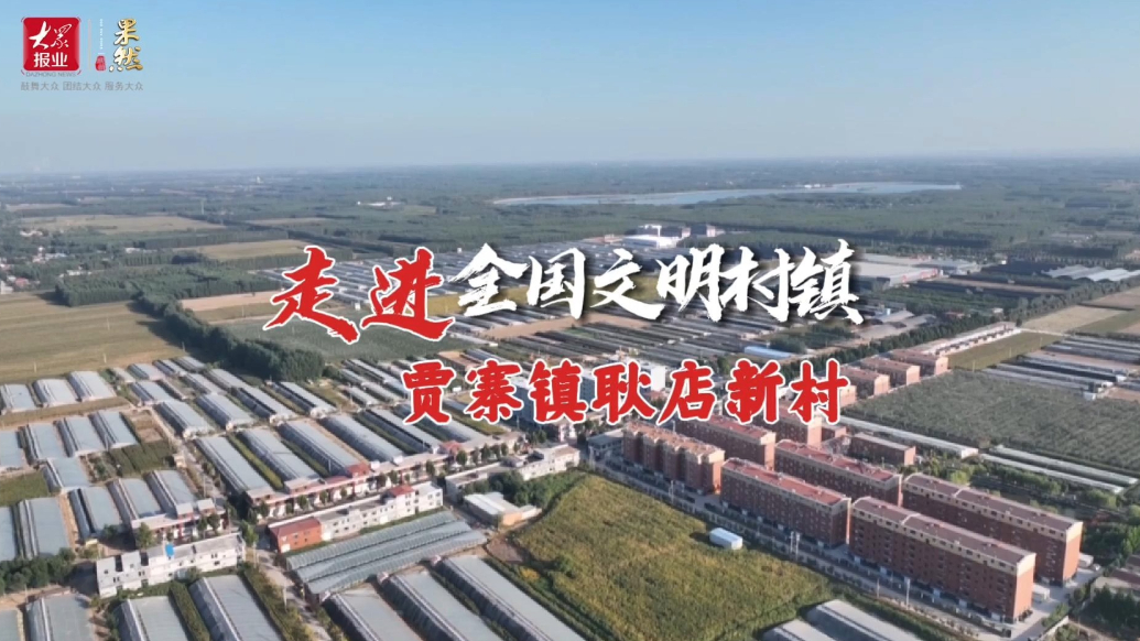 微纪录·聊城｜走进全国文明村镇：贾寨镇耿店新村