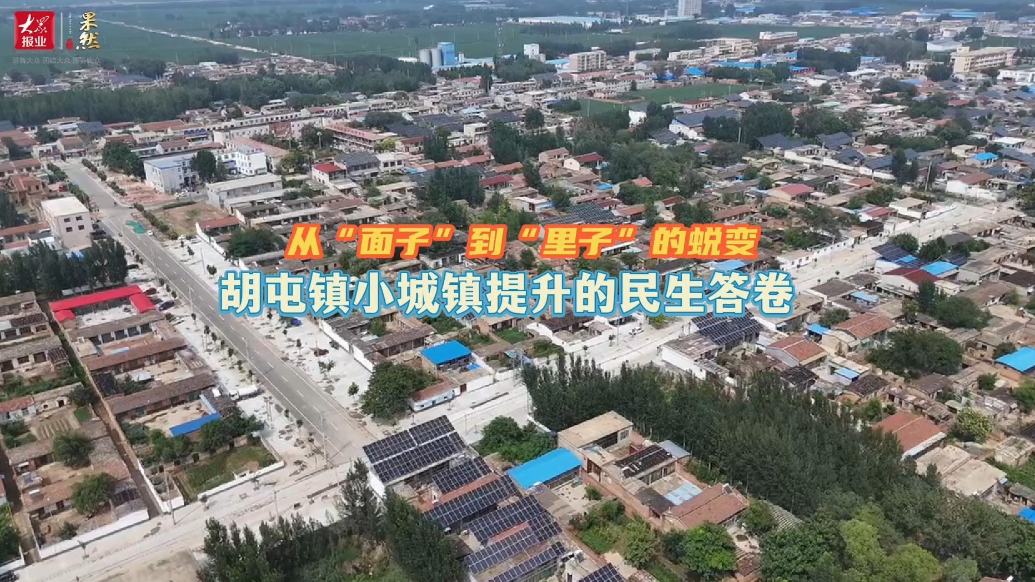 从“面子”到“里子”的蜕变：胡屯镇小城镇提升的民生答卷