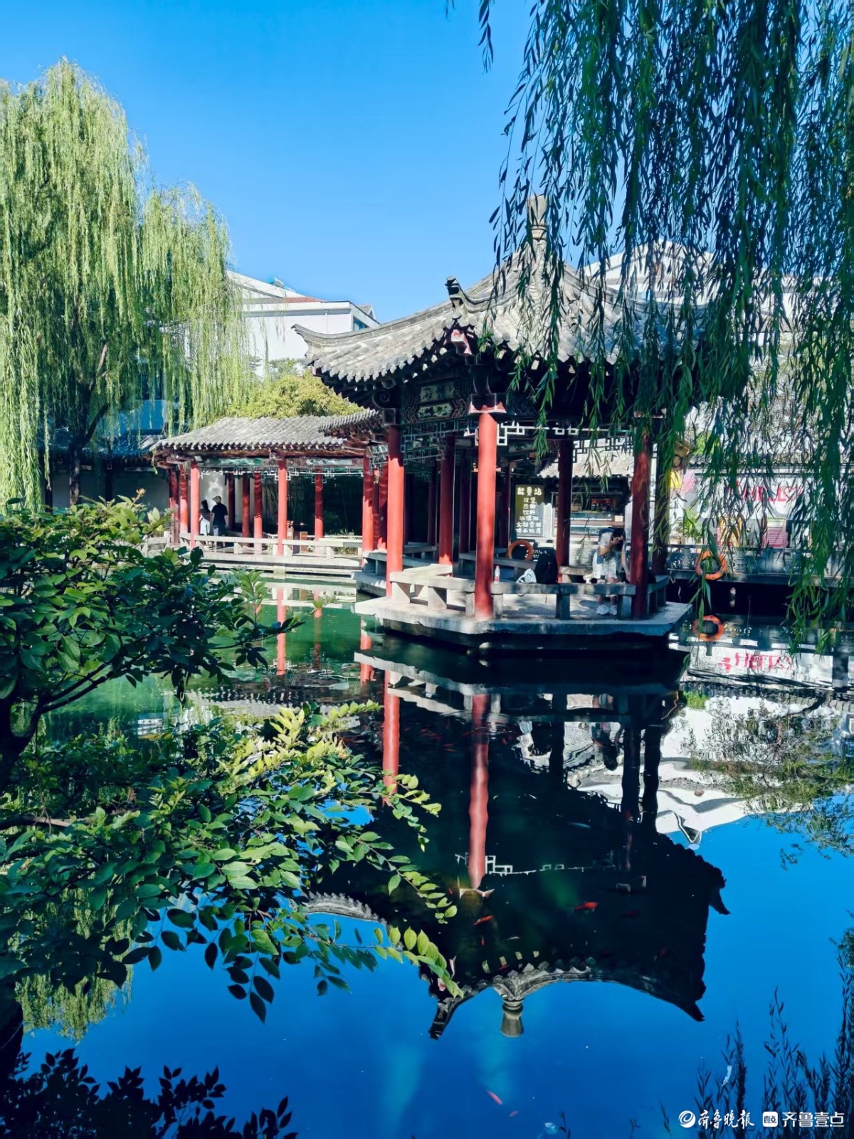 济南纳凉好去处——五龙潭公园
