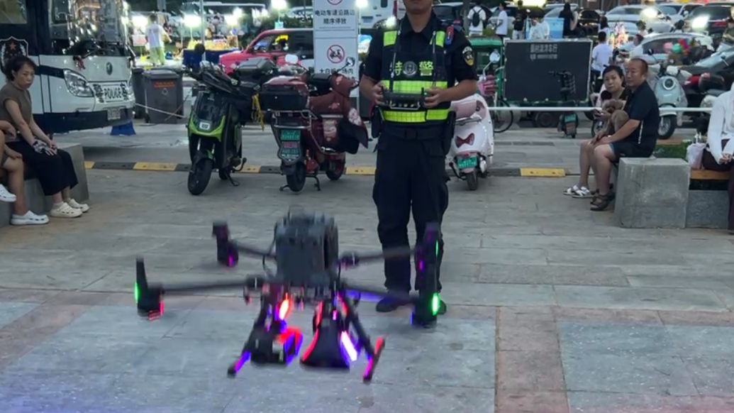 随警记丨搜索、救援、宣传、巡防……威海警用无人机点亮景区