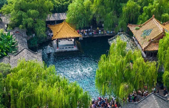 “趵突腾空”胜景上线，趵突泉水位迎来“七连涨”