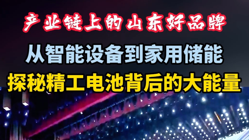 从智能设备到家用储能，探秘精工电池背后的大能量