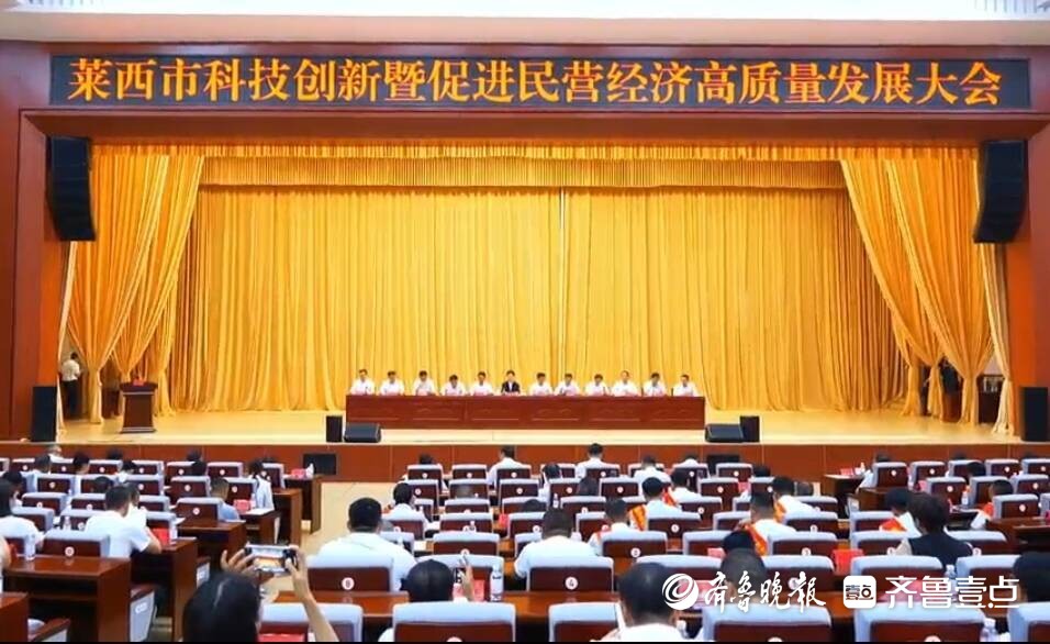 企业家站C位！莱西市科技创新暨促进民营经济高质量发展大会举行