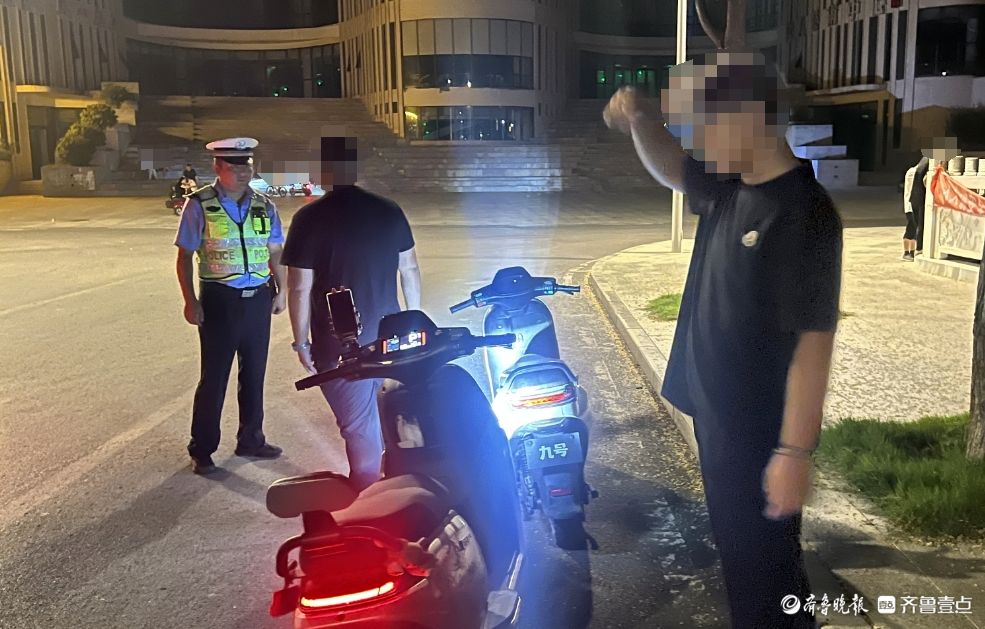 严管厚爱！高唐公安交警全时段出击整治“电摩”违法
